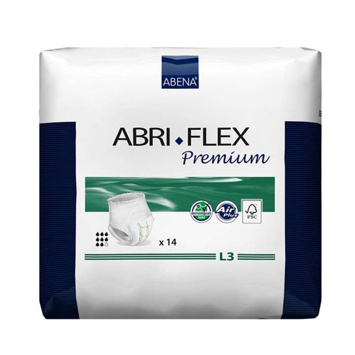 پوشک بزرگسال ابری فلکس مدل L3 بسته 14 عددی