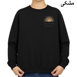 سویشرت زنانه مدل خورشید کد v1