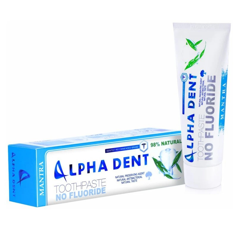 خمیردندان آلفادنت مدل Mantra حجم 80 میلی لیتر