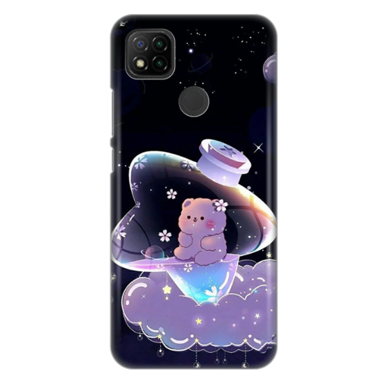 کاور طرح خرس فانتزی کد DIMO-052 مناسب برای گوشی موبایل شیائومی  redmi 9C / 9C NFC / 10 A