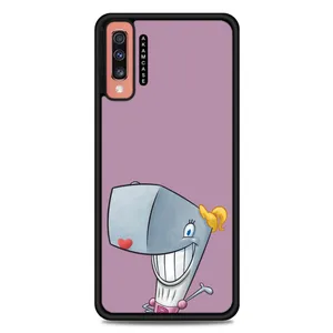 AKAM AMC-WSGA70-SPONGE BOB17 Cover For Samsung Galaxy A70