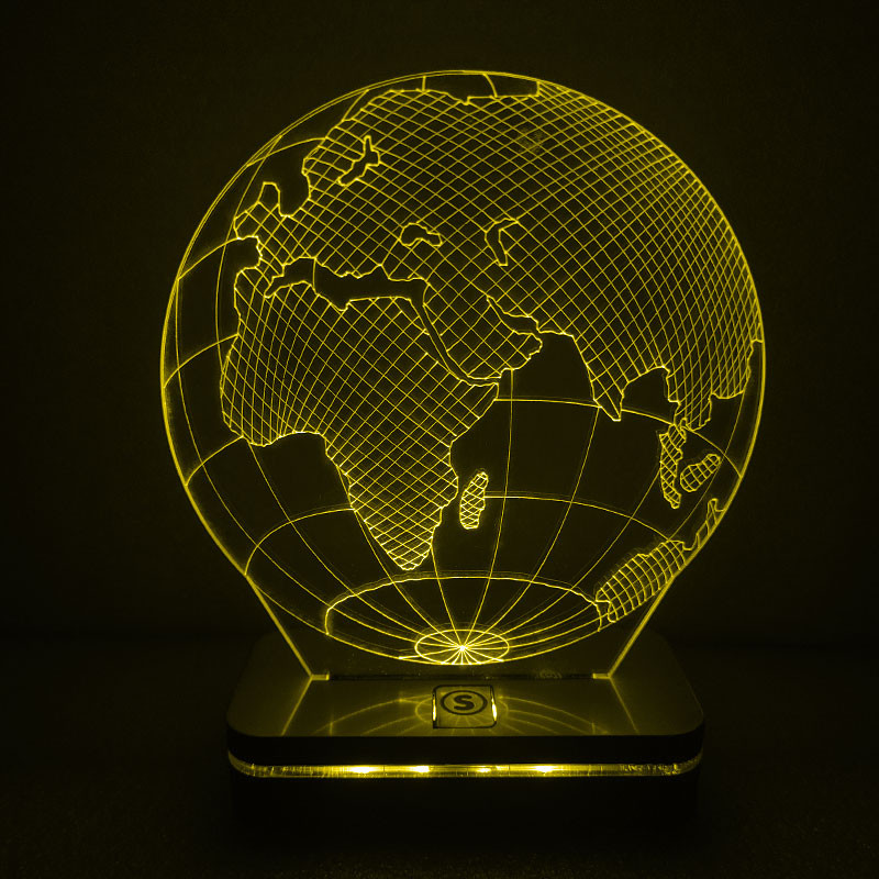 چراغ خواب طرح کره زمین مدل هفت رنگ کد 1100 چراغ خواب طرح کره زمین مدل هفت رنگ کد 1100