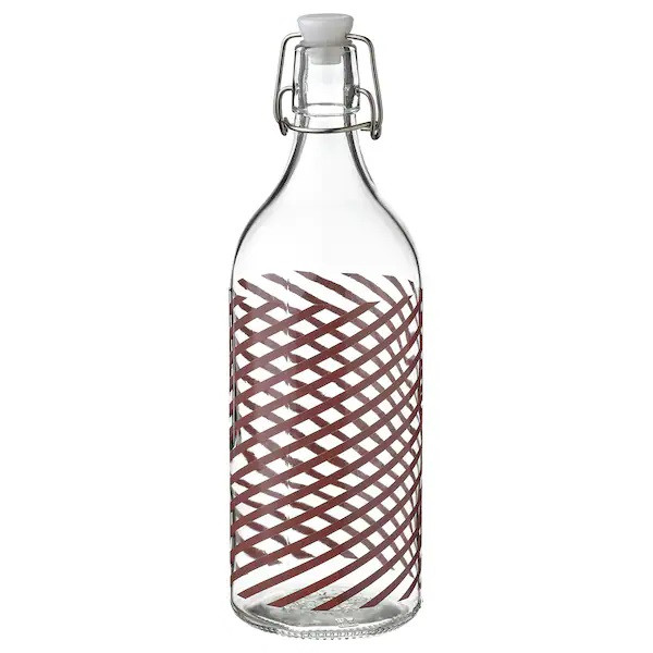 بطری ایکیا مدل KORKEN کد 647 -1/L بطری ایکیا مدل KORKEN کد 647 -1/L