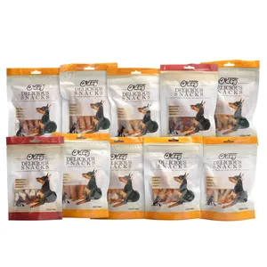 غذای تشویقی سگ اُداگ مدل Chicken & Beef وزن ۱۰۰ گرم بسته 10 عددی