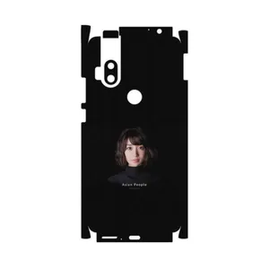 MAHOOT Portrait of an Asian Woman-FullSkin Cover Sticker for Motorola One Hyper