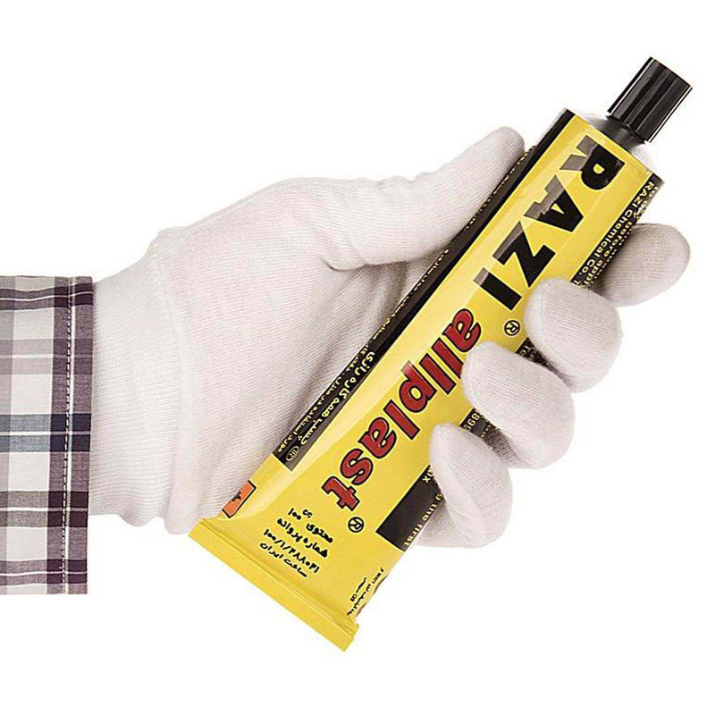 چسب مایع رازی مدل Allplast بسته 2 عددی