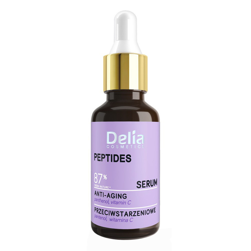 سرم بازسازی‌کننده، تقویت‌کننده دلیا مدل PEPTIDE ANTI-AGING مناسب برای انواع پوست حجم 30 میلی‌لیتر