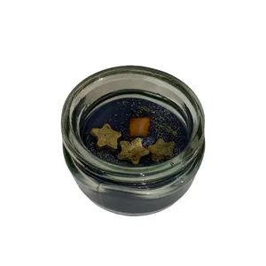 شمع لیوانی مدل آسمان شب