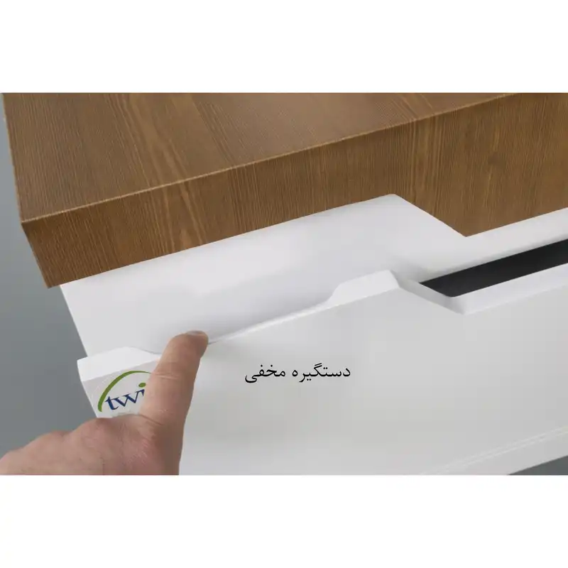 ست کابینت و روشویی توییس مدل tws 1034 FG به همراه آینه