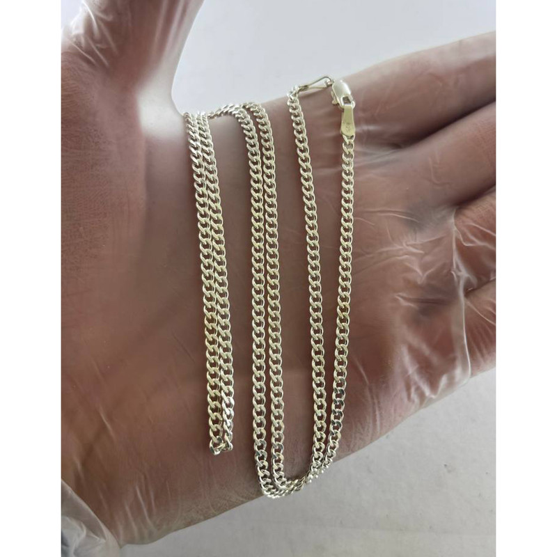 زنجیر نقره مردانه کد12.25