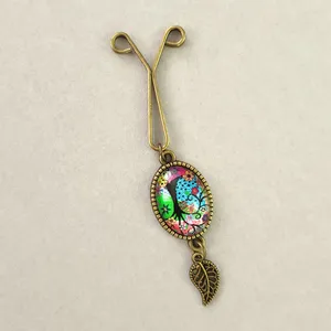 گیره روسری زنانه مدل درخت كد SF202-BL