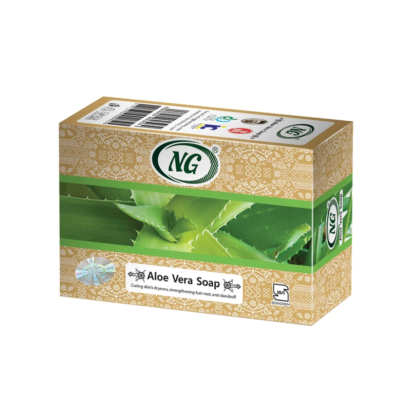 صابون شستشو ان جی مدل Aloe Vera وزن 100 گرم