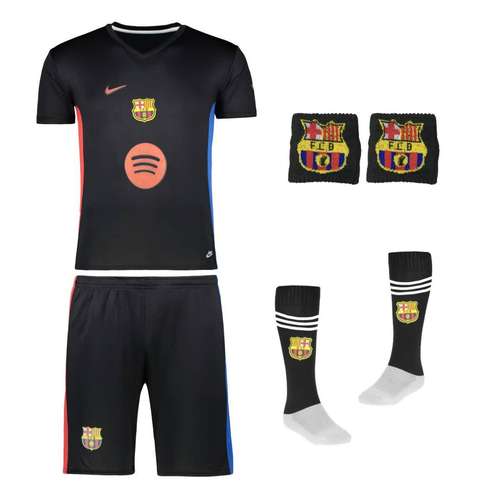 ست 5 تکه لباس ورزشی پسرانه مدل بارسلونا یامال کد 2025b