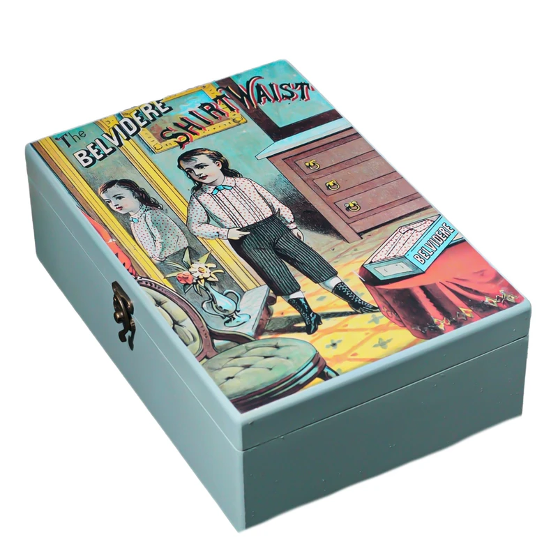 جعبه هدیه چوبی مدل کلاسیک