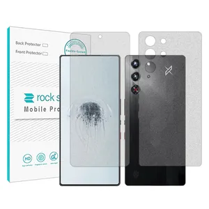 Rock space Resistant model matte screen protector suitable for ZTE nubia RedMagic 10 Pro mobile phone Along with the phone back protector 