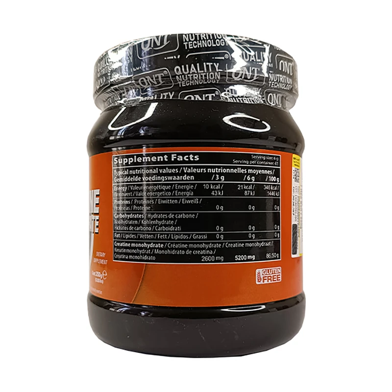 عکس شماره 4 : کراتین مونوهیدرات کیو ان تی-250 گرم