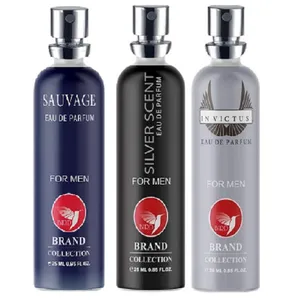 عطر جیبی مردانه برد برند کالکشن مدل اینوکتوس و سیلور سنت و ساواج حجم 25 میلی لیتر