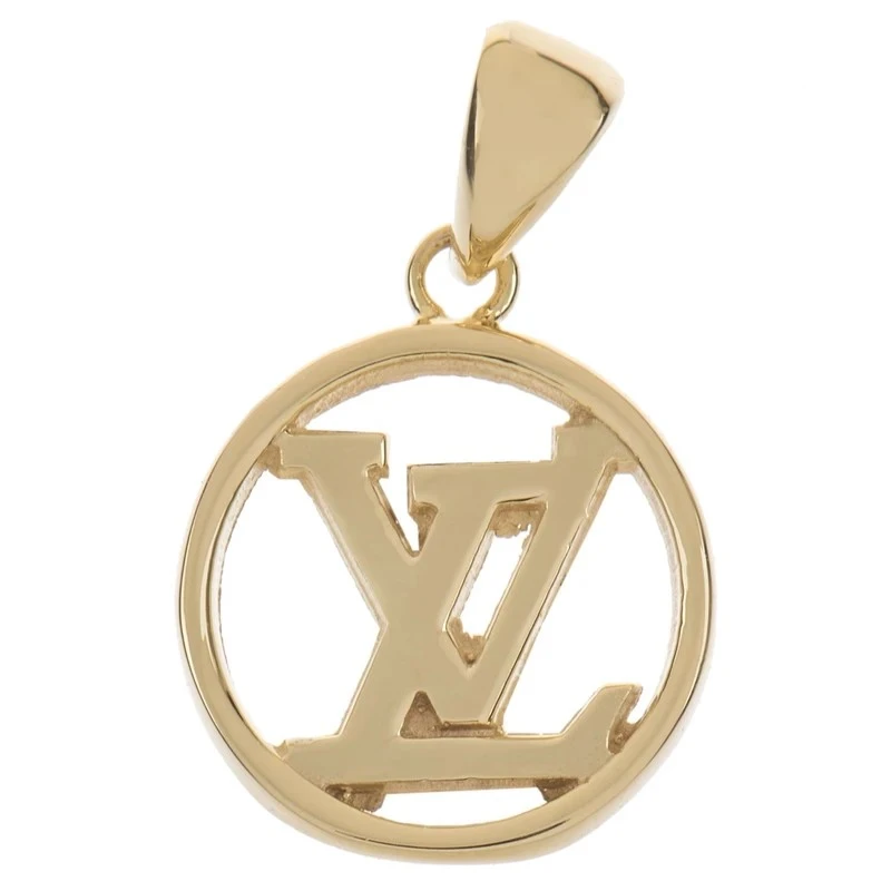 آویز گردنبند طلا 18 عیار زنانه نیکان گلد طرح وی
