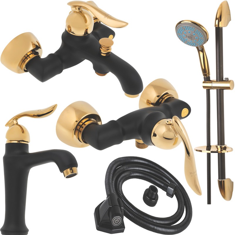 ست شیرآلات ایلمان مدل چرمن B.G5670 مجموعه 5 عددی