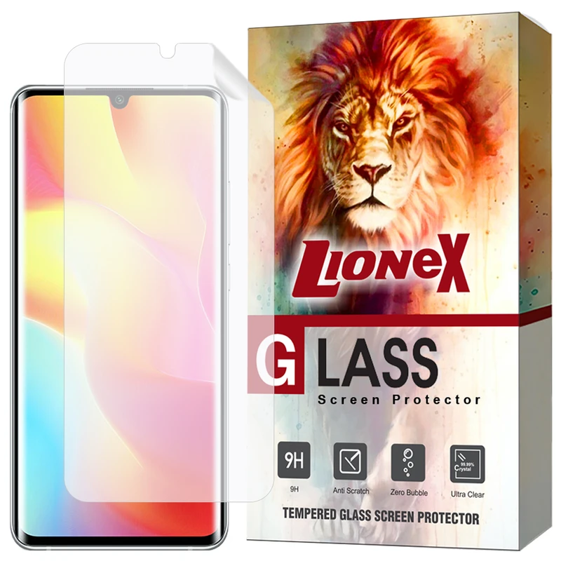 محافظ صفحه نمایش لایونکس مدل LNMF مناسب برای گوشی موبایل شیائومی Mi Note 10 Lite