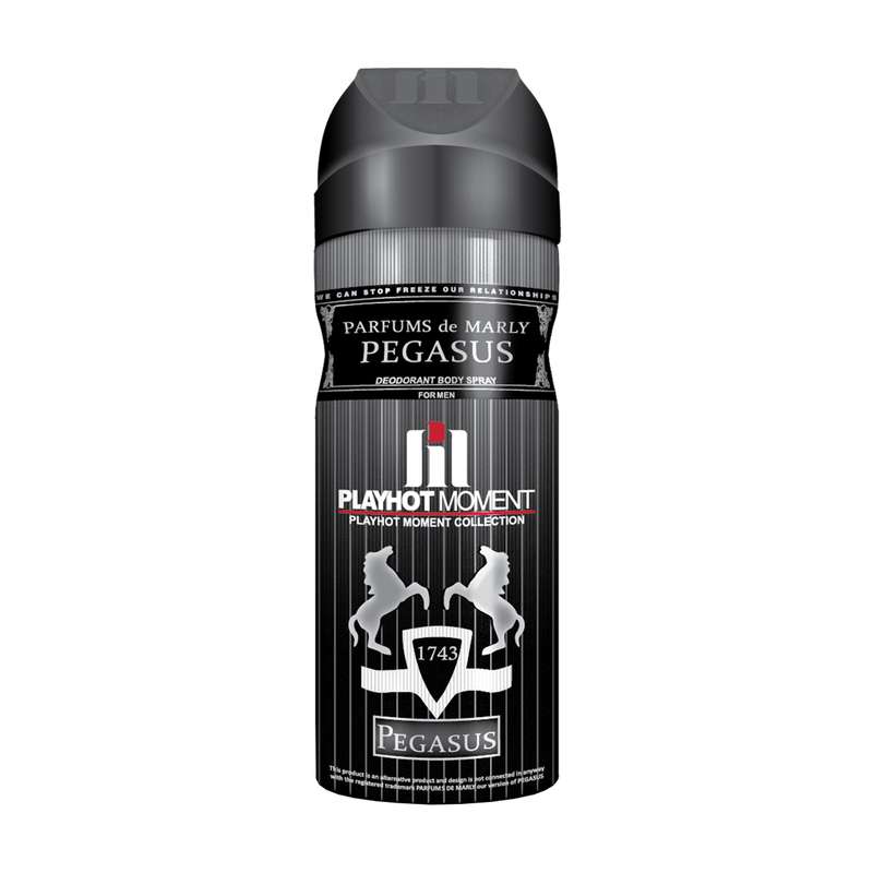 اسپری خوشبو کننده بدن مردانه پلی هات مومنت مدل PARFUMS de MARLY PEGASUS حجم 200 میلی لیتر