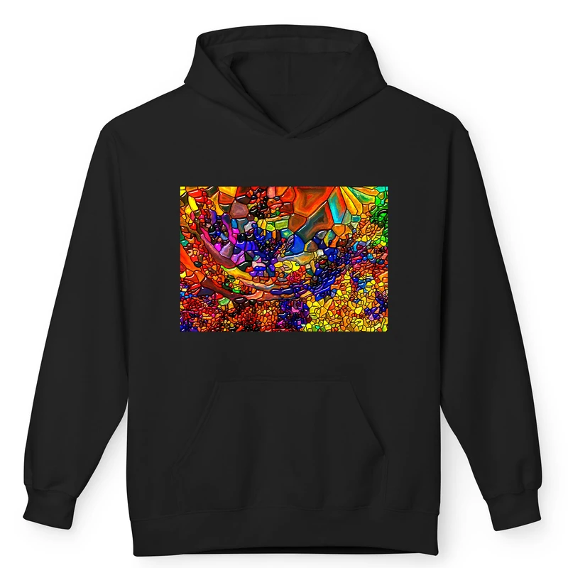 هودی زنانه پاد آفرین مدل فرش و گلیم و کاشی کد 1118