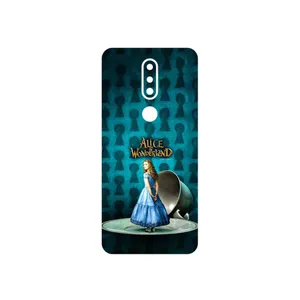 MAHOOT Alice in Wonderland Cover Sticker for Nokia 7.1
