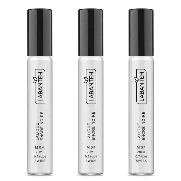 عطر جیبی مردانه لابانته مدل Lalique Encre Noire حجم 20 میلی لیتر بسته سه عددی عطر جیبی مردانه لابانته مدل Lalique Encre Noire حجم 20 میلی لیتر بسته سه عددی