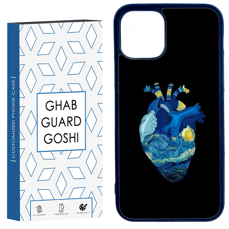 کاور قاب گارد گوشی طرح قلب کد TPU-298 مناسب برای گوشی موبایل اپل Iphone 11 PRO