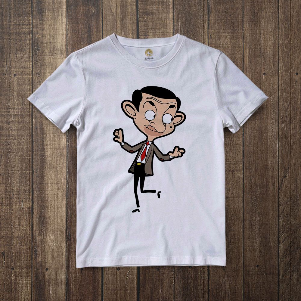 تی شرت آستین کوتاه زنانه هومرو مدل TW399 طرح مستر بین -  - 6