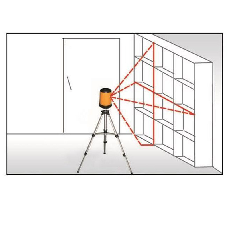 تراز لیزری لای سای مدل دوخط لیزری 601 لای سای