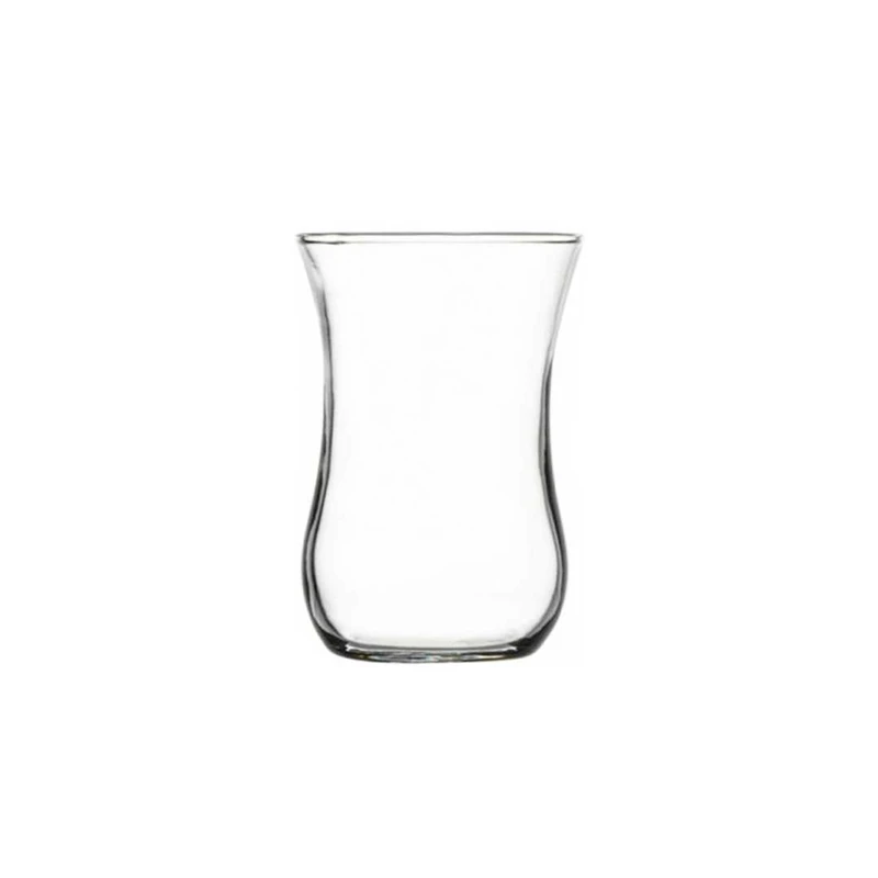 استکان پاشاباغچه مدل کاهی کد DH84 بسته 6 عددی