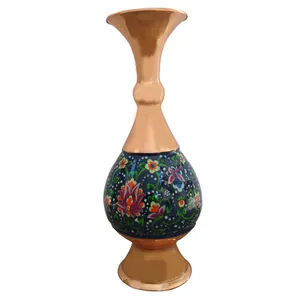 گلدان مسی مدل گل کد 20
