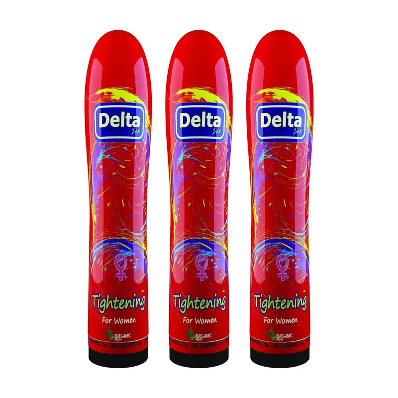 ژل تقویت کننده دلتا دارو مدل Tightening حجم 100 میلی لیتر مجموعه 3 عددی