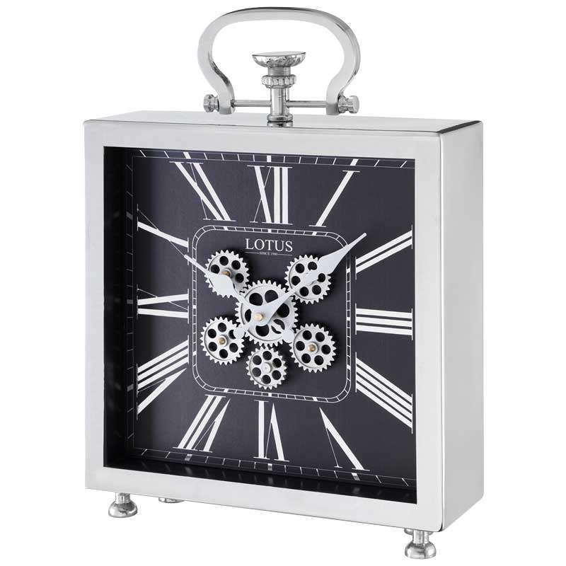 ساعت رومیزی لوتوس مدل TC-801-MONTEBELLO-SL/BL