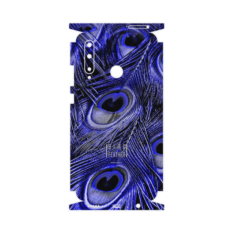 برچسب پوششی ماهوت مدل Purple Feather-FullSkin مناسب برای گوشی موبایل آنر 20 Lite