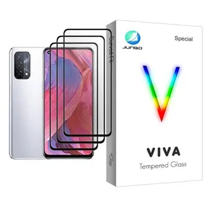 Junbo Viva Glass MIX003 Screen Protector For Oppo A74 5G Pack Of 3