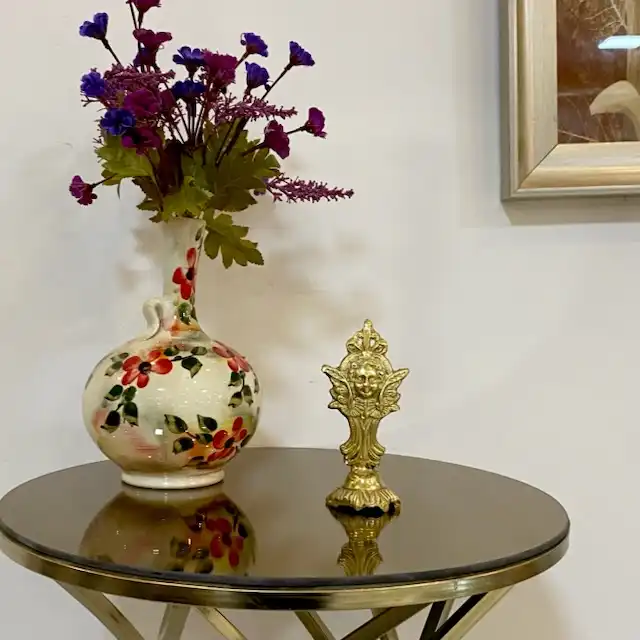 دکوری برنجی مدل استند رخ 829-146g