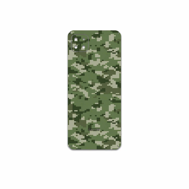 برچسب پوششی ماهوت مدل Army-Green-Pixel مناسب برای گوشی موبایل سامسونگ Galaxy A22 5G