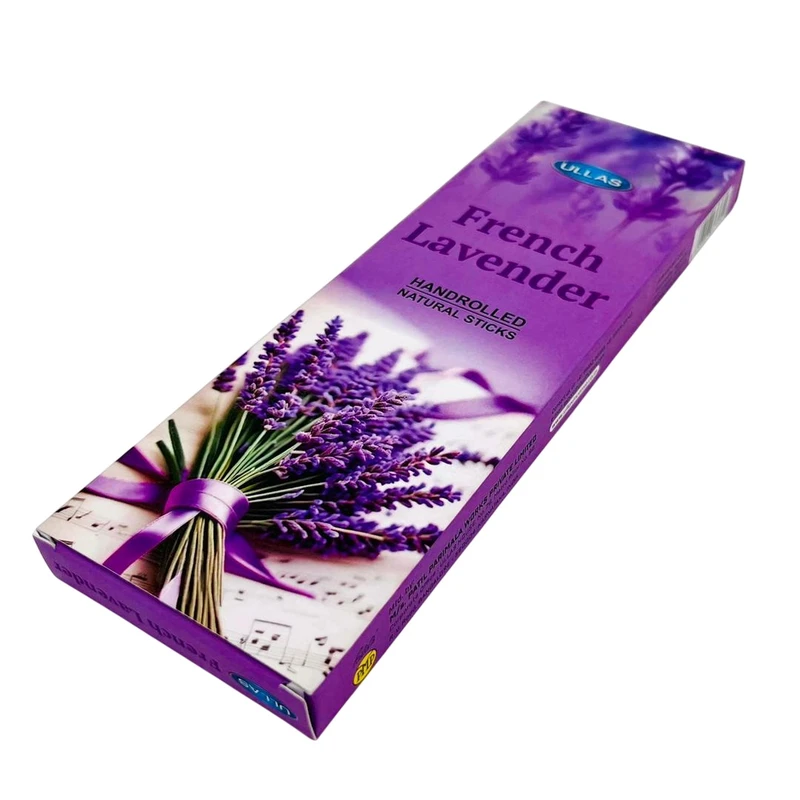 عود الاس مدل رویال کد ۰۱ با رایحه فرنچ لوندر بسته ۲۰ عددی