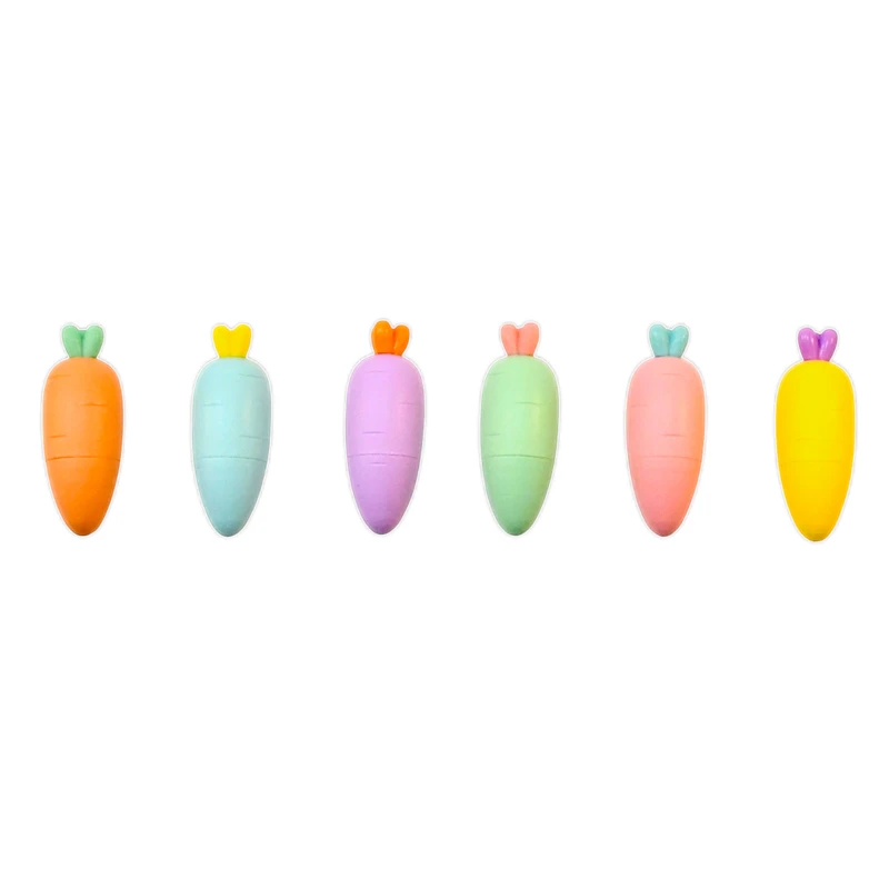 ماژیک علامت گذار مدل هویج کد 5400 بسته 6 عددی