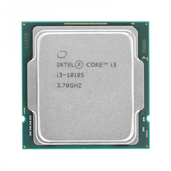 پردازنده مرکزی اینتل سری Comet Lake مدل Core i3-10105  تری