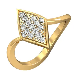 انگشتر نقره زنانه ژابیز کد 111