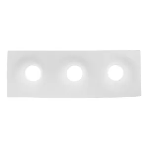 قاب هالوژن طرح سه شعله مدل گچی ویرگو 