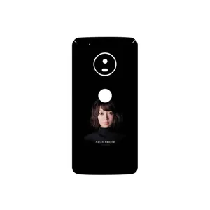 MAHOOT Portrait of an Asian Woman Cover Sticker for Motorola Moto G5 Plus