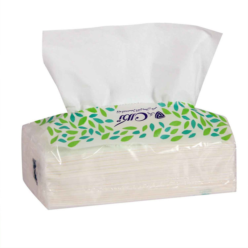 دستمال کاغذی 150 برگ تکلان پاک مدل بهار بسته 8 عددی