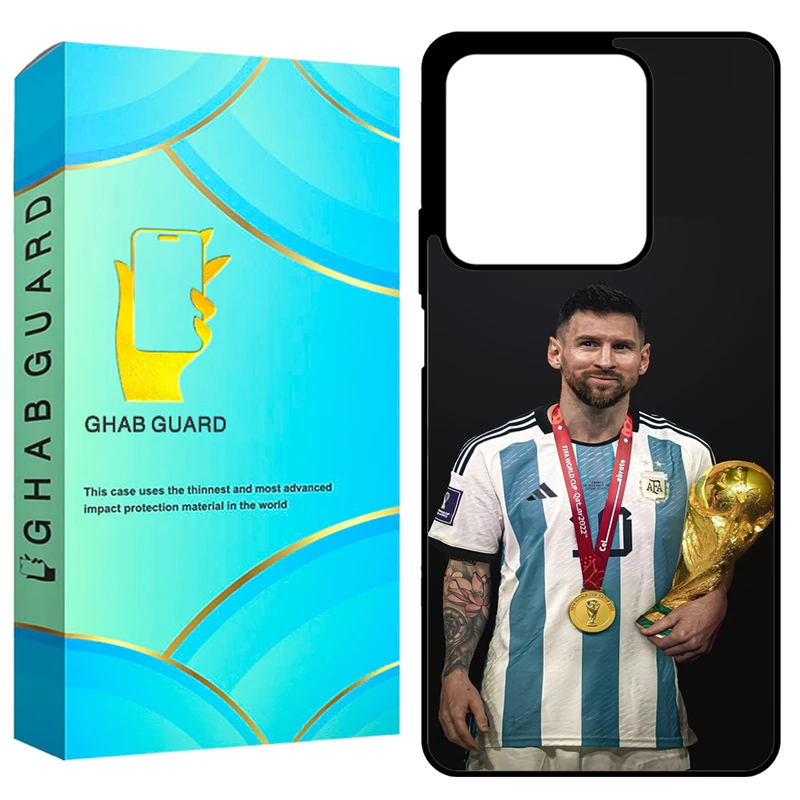 کاور قاب گارد طرح مسی مدل GCHPN134 مناسب برای گوشی موبایل شیائومی Redmi Note 13 4G