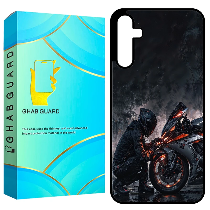 کاور قاب گارد طرح موتور سوار مدل GCHPA35 مناسب برای گوشی موبایل سامسونگ Galaxy A35 5G