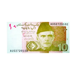 اسکناس تزئینی مدل 10 روپیه پاکستان کد ESN-250