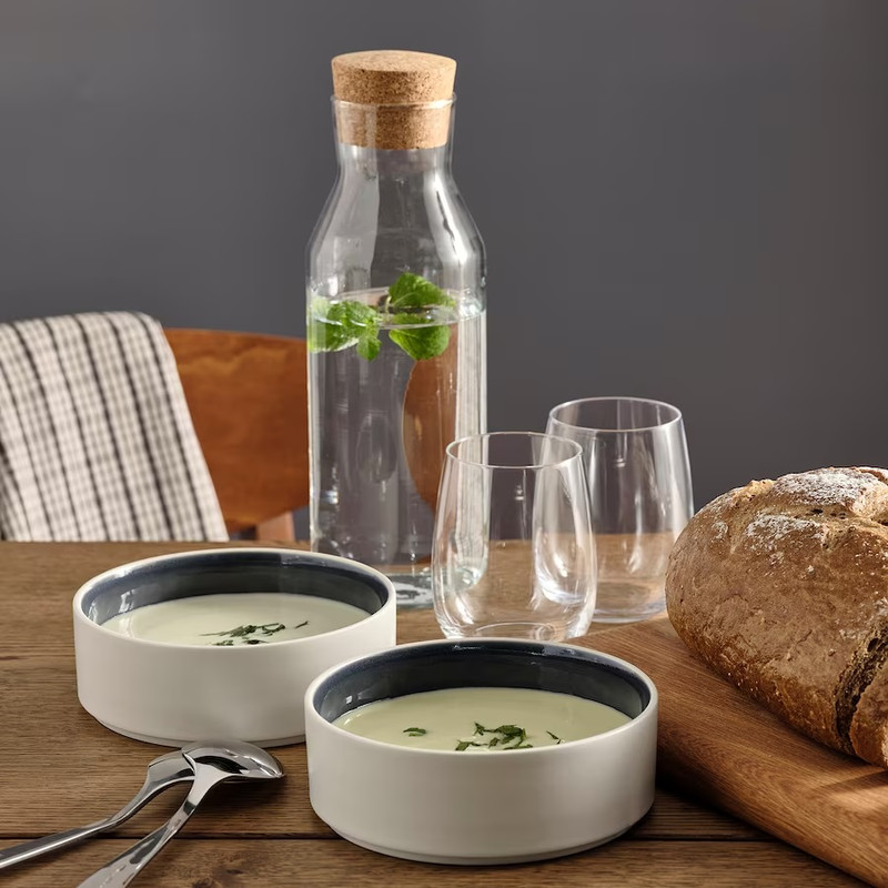 کاسه ایکیا مدل ombonad کد 2960 مجموعه 2 عددی